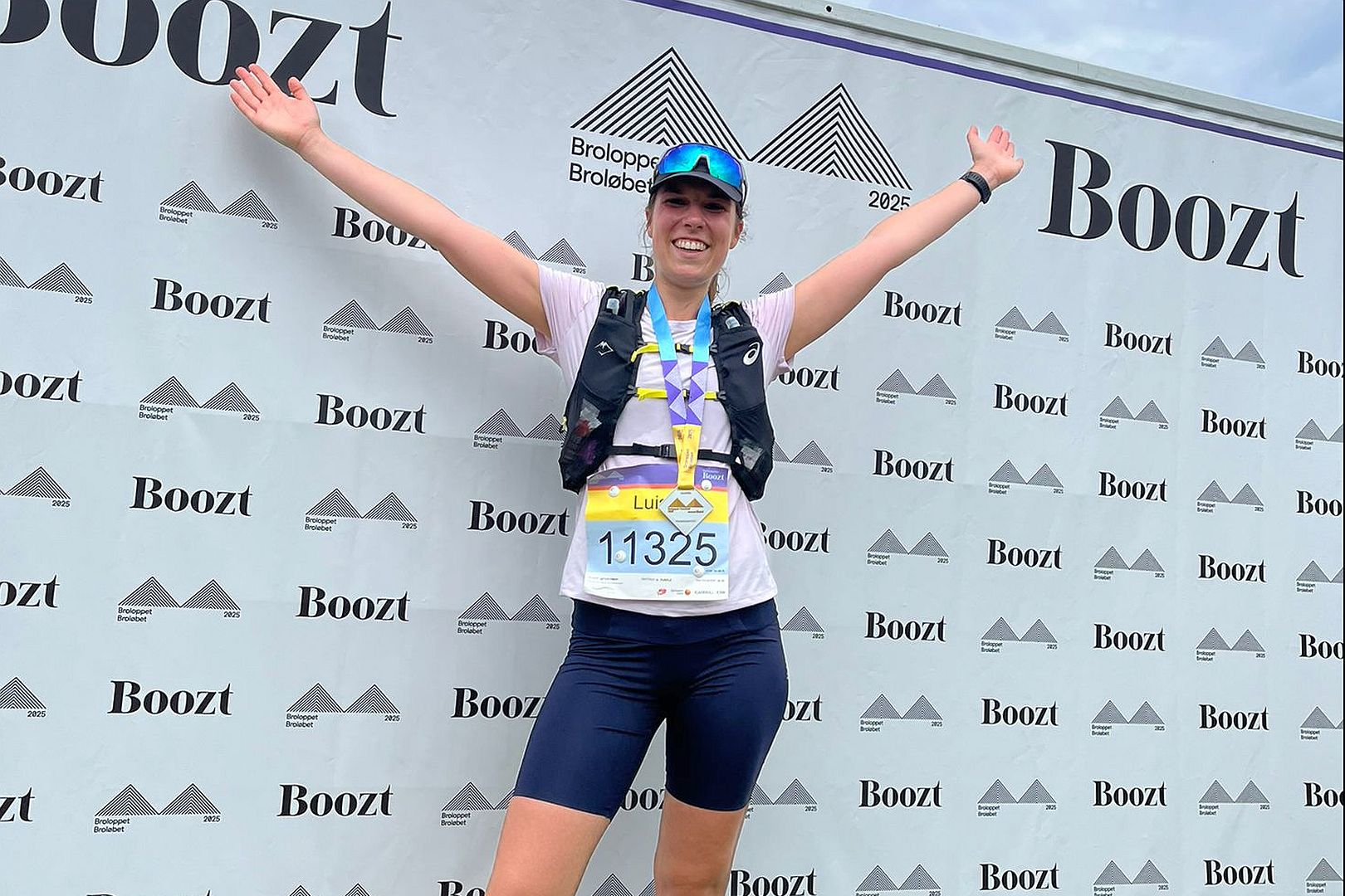 Unsere Luisa rockt den Bridge Run 2025! 🌉🏃🏽‍♀️