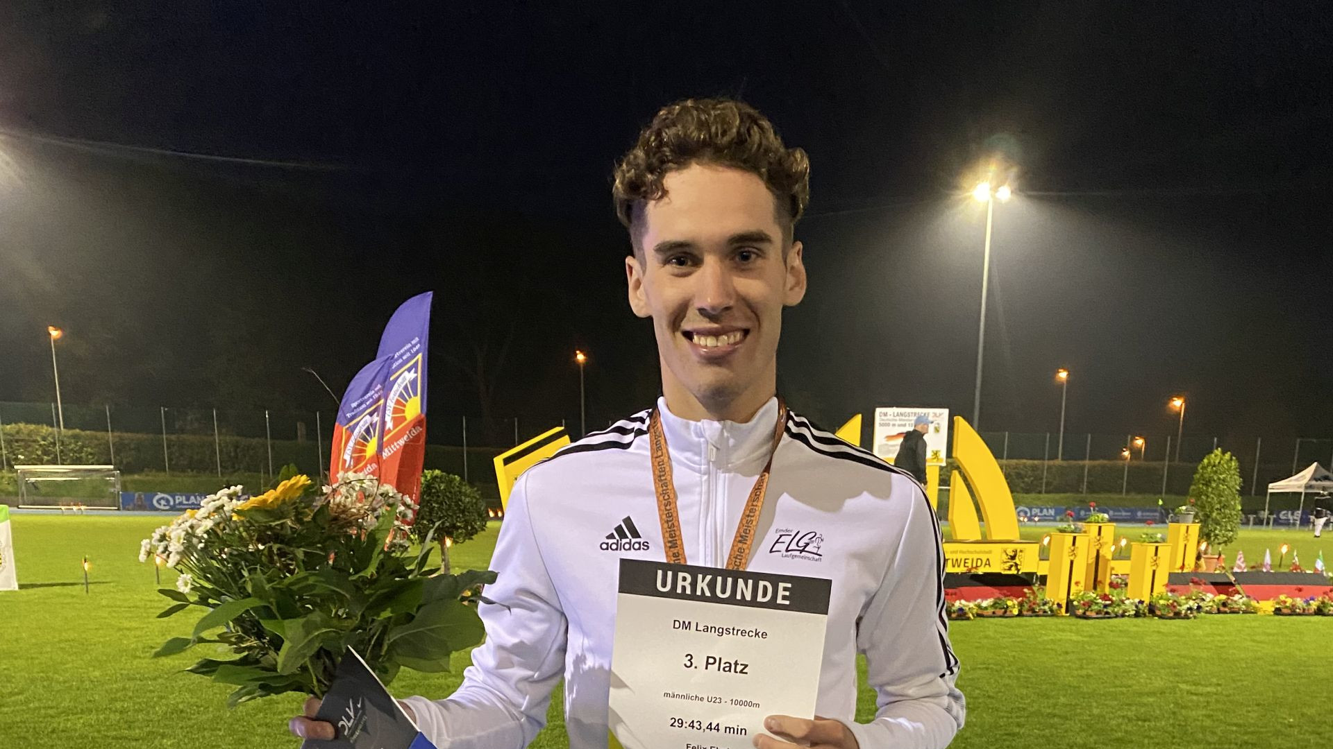 Felix Ebel holt Bronze bei DM-Langstrecke 