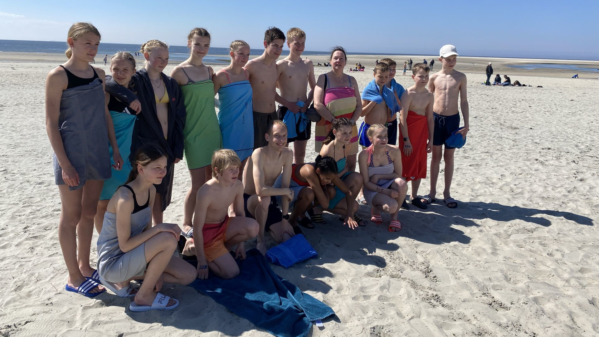 Trainingslager auf Borkum