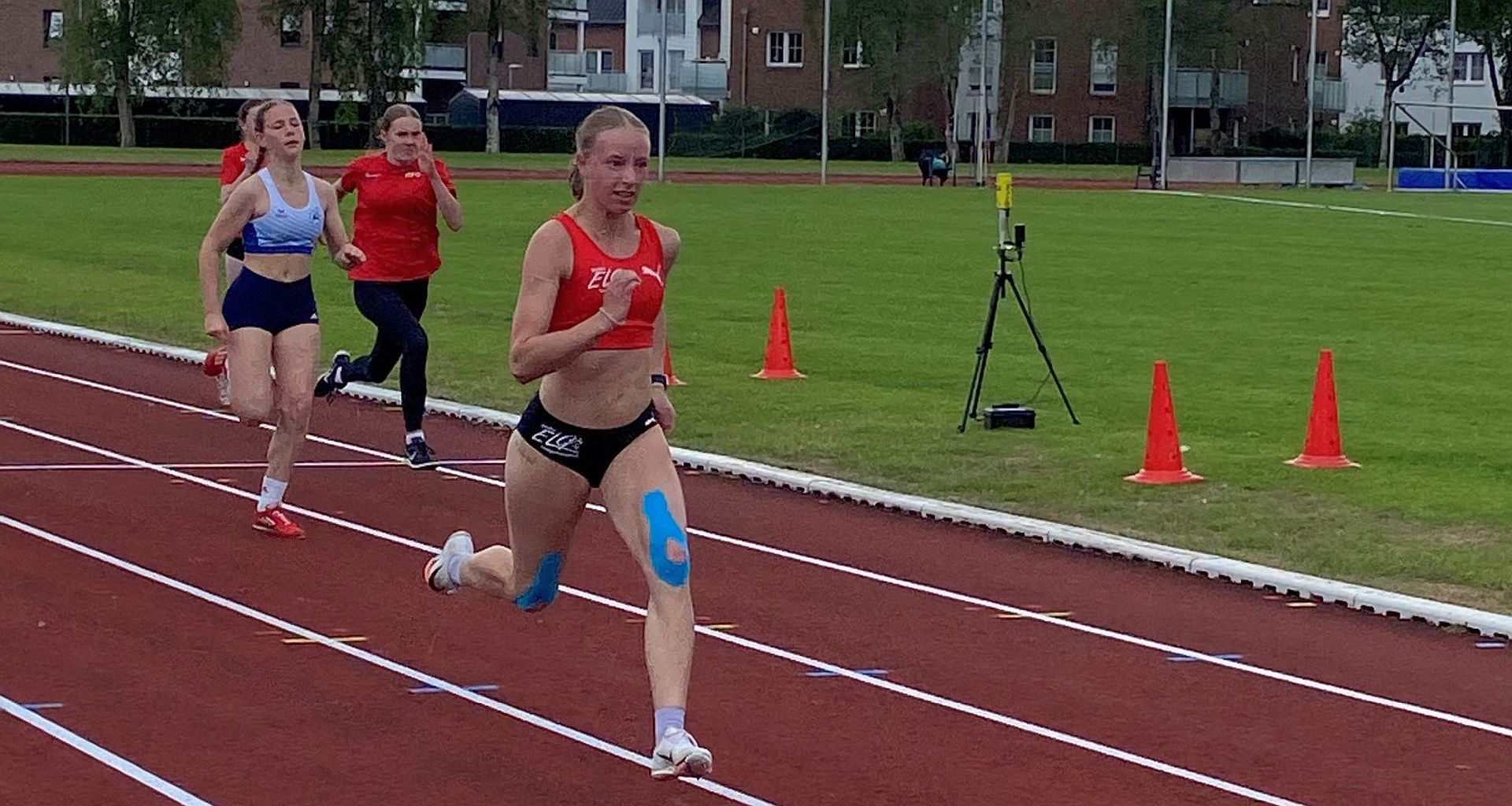 Leonie Schneider sprintet zu LM-Normen der U18 & U20
